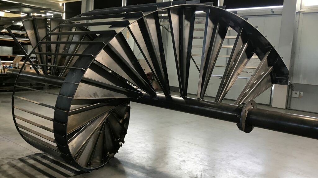 Fertigung_Spindeltreppe
