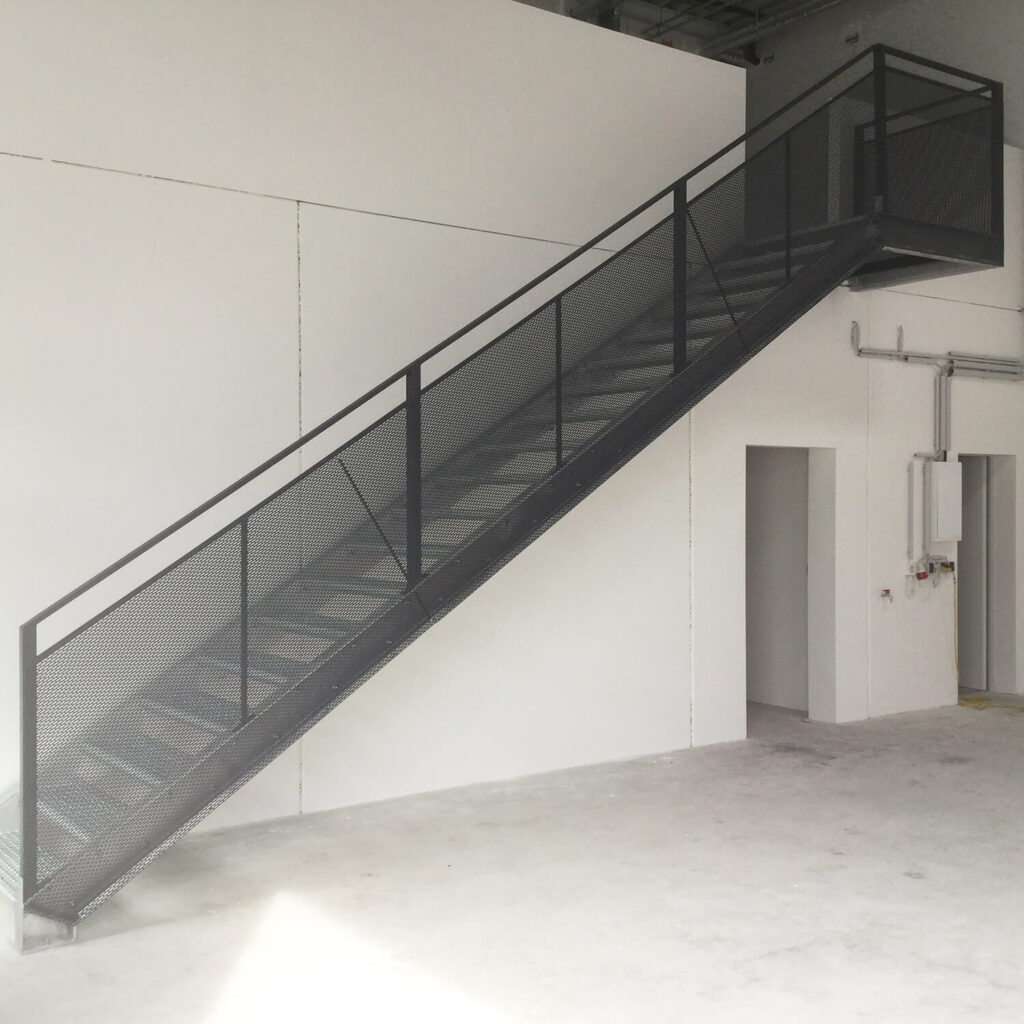 Industrietreppe aus Stahl